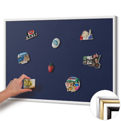 Magnetická tabule na magnety Tmavě modrá barva
