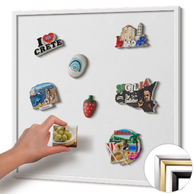 Magnetická tabule na magnety Bílá barva