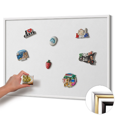Magnetická tabule na magnety Bílá barva