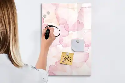 Magnetická kreslicí tabule akvarelové okvětní lístky