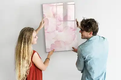 Magnetická kreslicí tabule akvarelové okvětní lístky