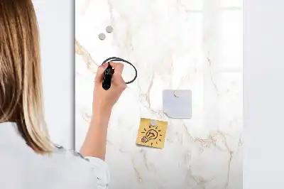 Magnetická kreslicí tabule v elegantním mramorovém provedení