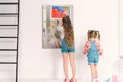 Magnetická popisovací tabule akvarelové rostliny