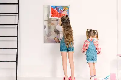 Magnetická popisovací tabule akvarelové rostliny