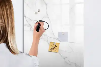 Magnetická tabule na kreslení v dekoru mramoru