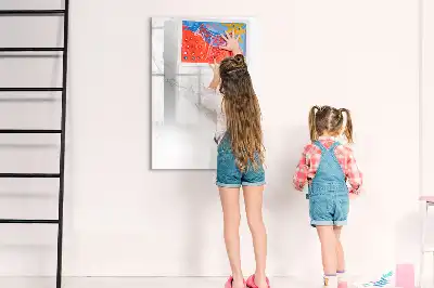 Magnetická tabule na kreslení v dekoru mramoru