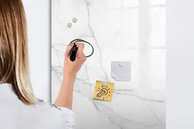 Magnetická tabule na kreslení v dekoru mramoru