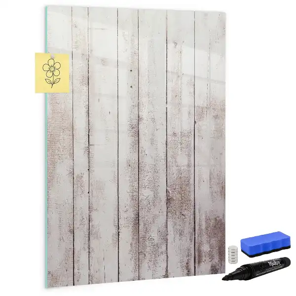 Magnetická popisovací tabule dřevěná