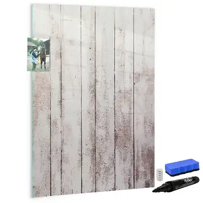 Magnetická popisovací tabule dřevěná