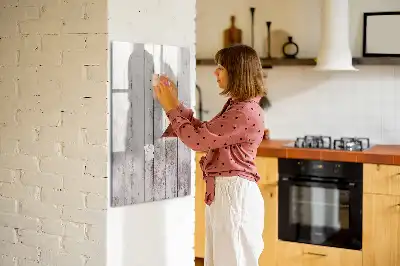 Magnetická popisovací tabule dřevěná