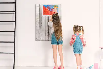 Magnetická popisovací tabule dřevěná