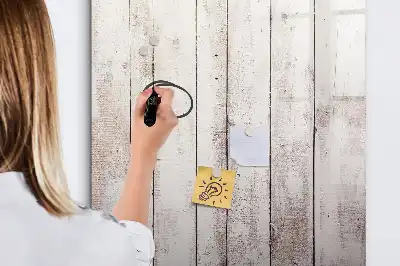 Magnetická popisovací tabule dřevěná