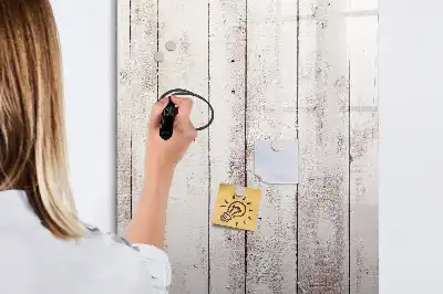 Magnetická popisovací tabule dřevěná