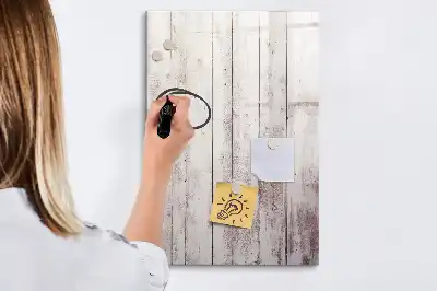 Magnetická popisovací tabule dřevěná