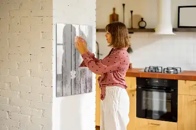 Magnetická popisovací tabule dřevěná