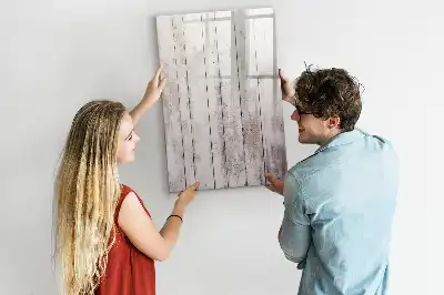 Magnetická popisovací tabule dřevěná