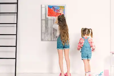 Magnetická popisovací tabule dřevěná