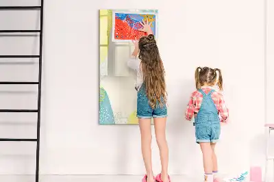 Magnetická popisovací tabule s dekorativním rámečkem
