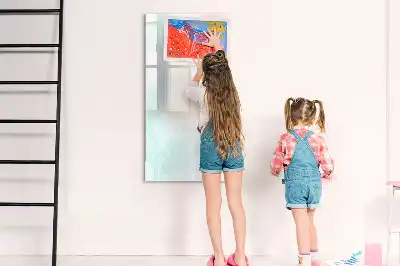 Magnetická tabule na kreslení pastelová abstrakce