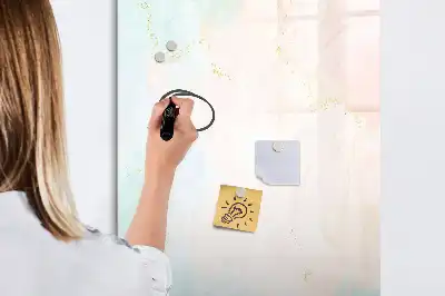Magnetická tabule na kreslení pastelová abstrakce