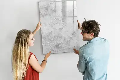 Magnetická tabule na kreslení betonová zeď