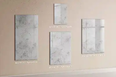Magnetická tabule na kreslení betonová zeď