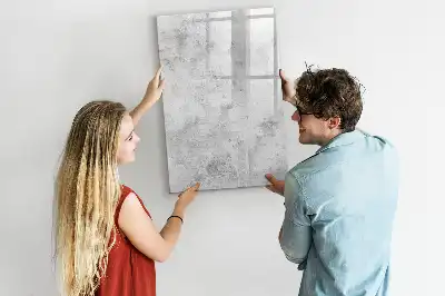Magnetická tabule na kreslení betonová zeď