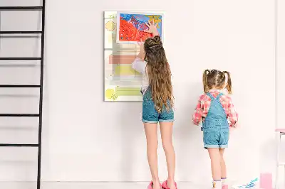 Magnetická tabule na kreslení plánovač menu