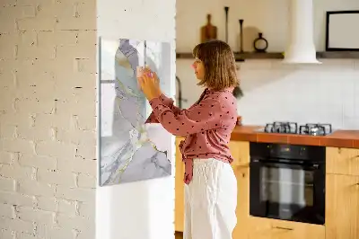 Magnetická popisovací tabule dekorativní mramor