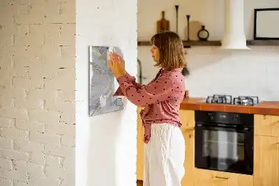 Magnetická popisovací tabule dekorativní mramor
