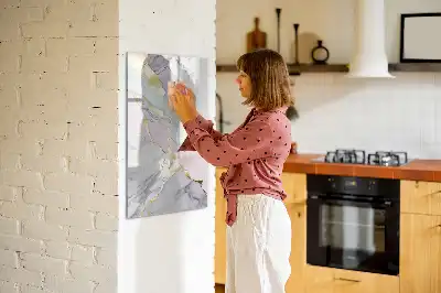 Magnetická popisovací tabule dekorativní mramor