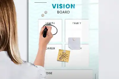 Magnetická tabule na kreslení plánovač zdraví