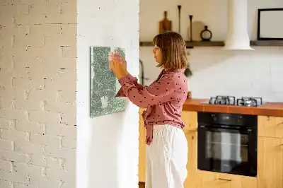 Magnetická tabule na kreslení vzor s velkými listy