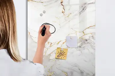 Magnetická kreslicí tabule v dekoru mramoru