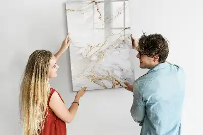 Magnetická kreslicí tabule v dekoru mramoru