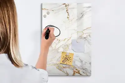 Magnetická kreslicí tabule v dekoru mramoru