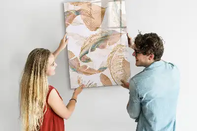 Magnetická popisovací tabule vzor ptačích patek