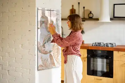 Magnetická popisovací tabule vzor ptačích patek