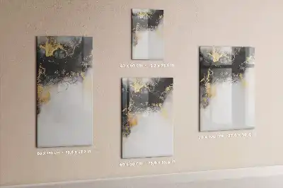 Magnetická tabule na kreslení v designu mramorové abstrakce