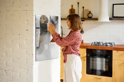 Magnetická tabule na kreslení v designu mramorové abstrakce