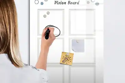 Magnetická popisovací tabule nástěnka snů