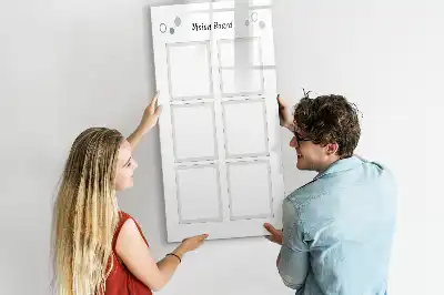 Magnetická popisovací tabule nástěnka snů