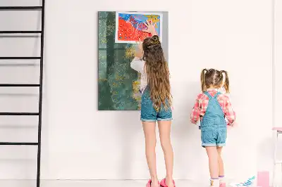 Magnetická kreslicí tabule dekorativní vzor