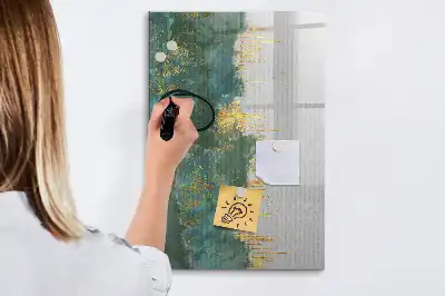 Magnetická kreslicí tabule dekorativní vzor