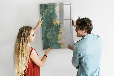 Magnetická kreslicí tabule dekorativní vzor