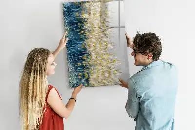 Magnetická popisovací tabule dekorativní vzor