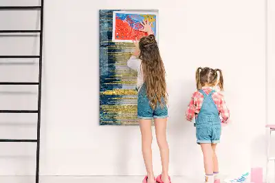 Magnetická popisovací tabule dekorativní vzor