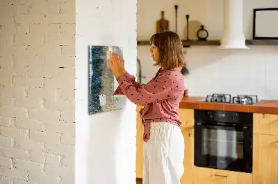 Magnetická popisovací tabule dekorativní vzor