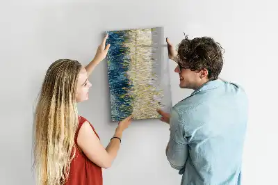 Magnetická popisovací tabule dekorativní vzor