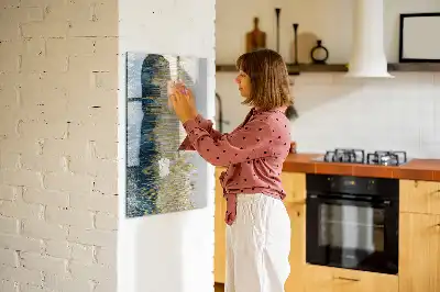 Magnetická popisovací tabule dekorativní vzor
